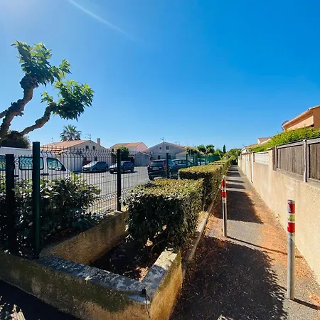 Agence Jf Immo - V0276 - Maison Dans Avec Piscine Pour 6 Personnes Feriehus Portiragnes